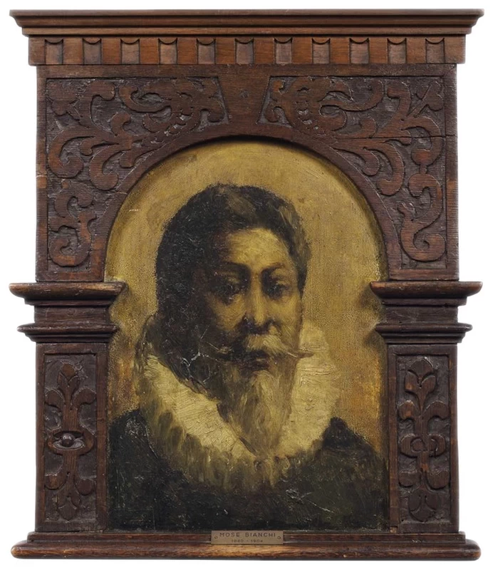 (Attribuito a), Ritratto di uomo con gorgiera